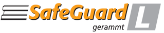 Logo SafeGuard gerammt L